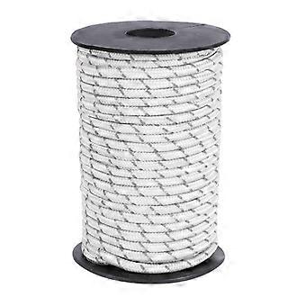 Reflektierendes Zelt Abspannseil, leichtes Zelt Guide Line Cord, 65 Fuß Abspannseil für Outdoor Camping Wandern Markise Zelt Gelb