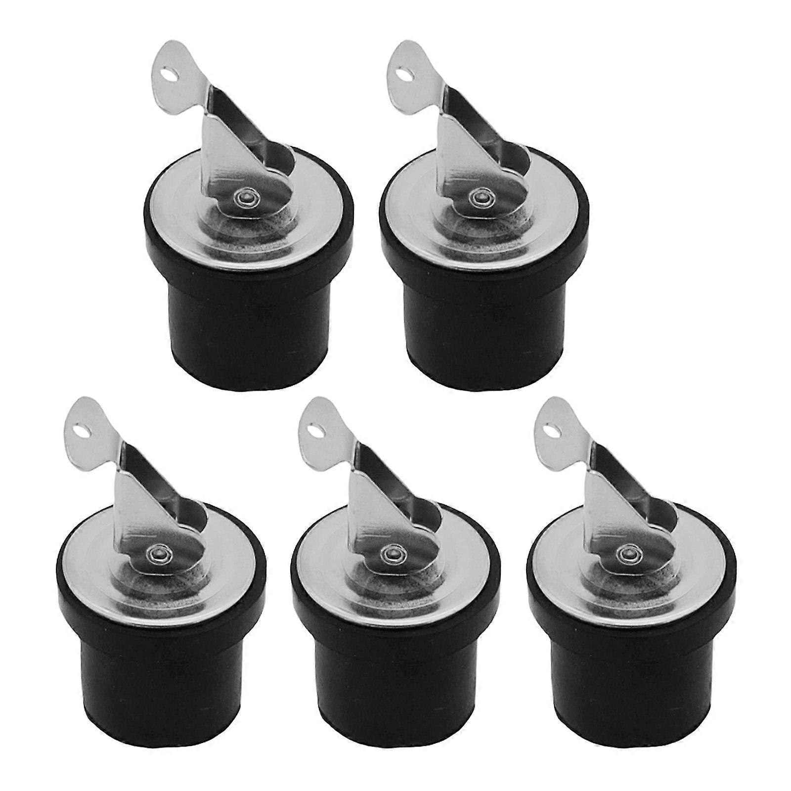 Bouchon de vidange à compression en acier inoxydable de qualité marine, diamètre 7/8 pouces, avec bouchon d'étanchéité en caoutchouc, pour l'entretien des bateaux et des yachts