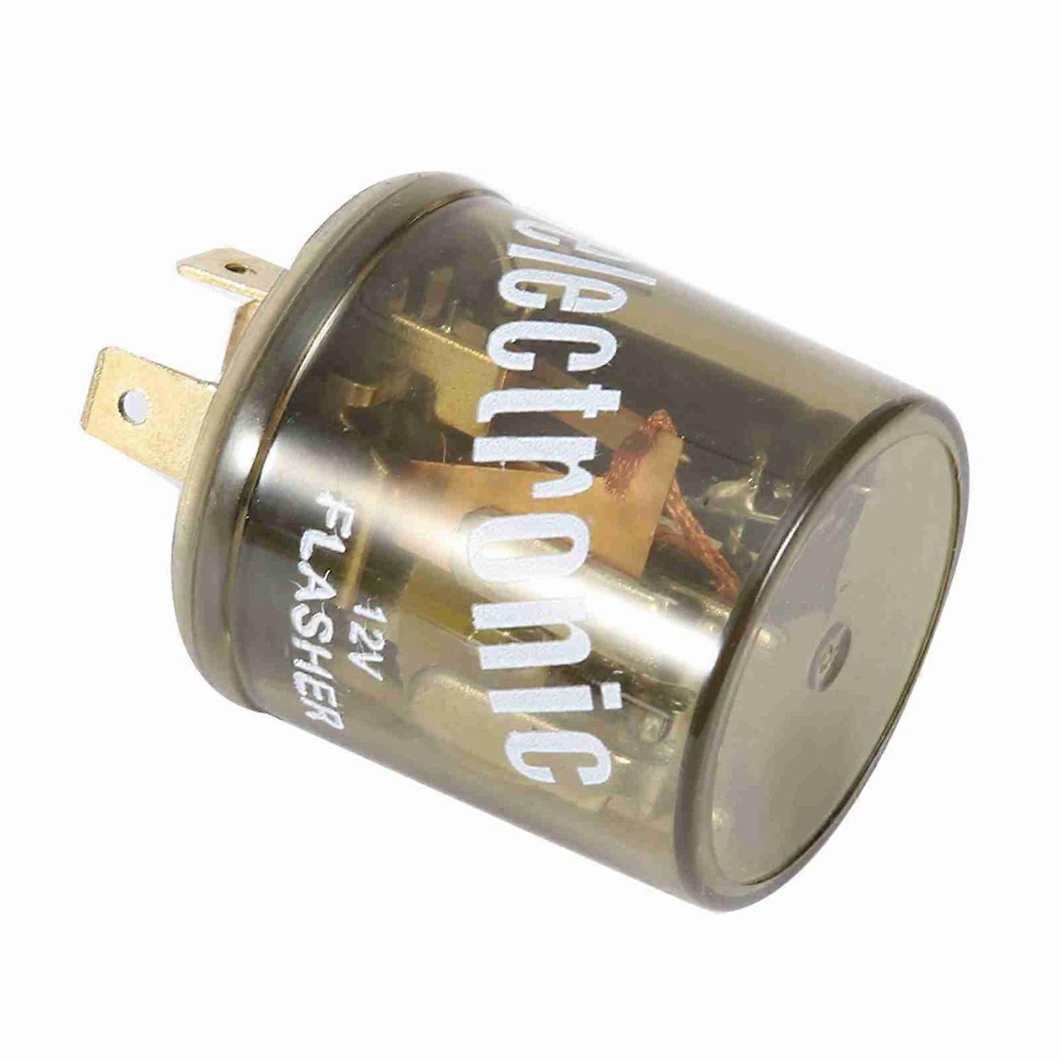 3-Pin 12V 20A Round Style Electronic Turn Signal LED Flasher Relay Fits For Honda