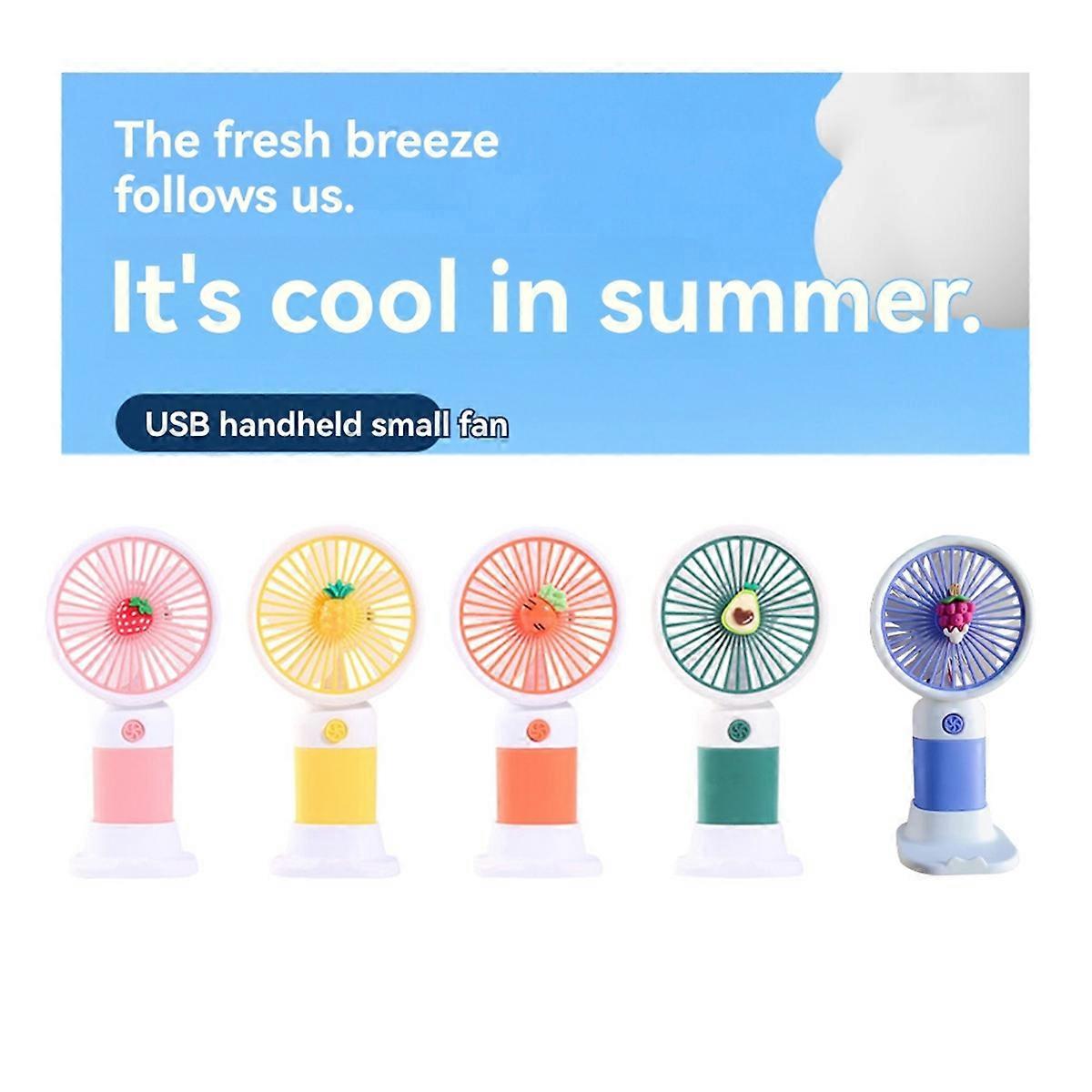 Mini USB Handheld Fan Multi-Functional with Stand A