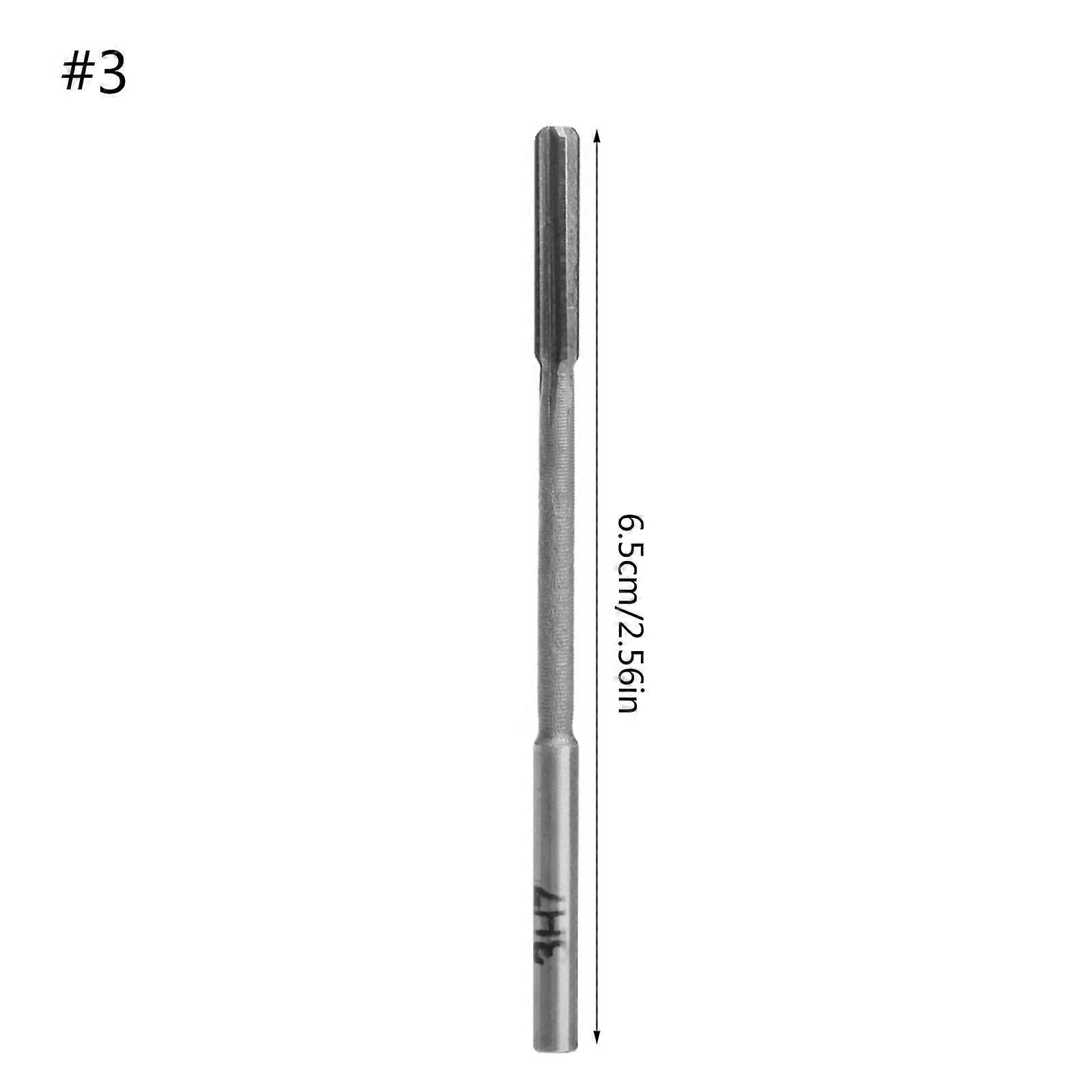 Alésoir à mandrin à queue droite HSS 3-12 mm, outil de fraisage multicolore