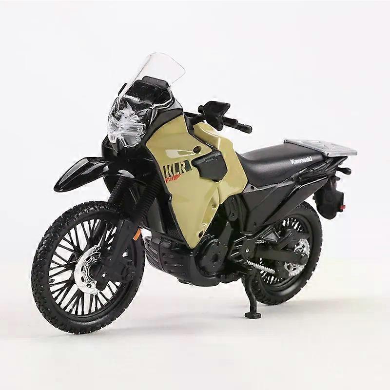 KLR 650 Motorcycle Car Simulation Alloy Car Model