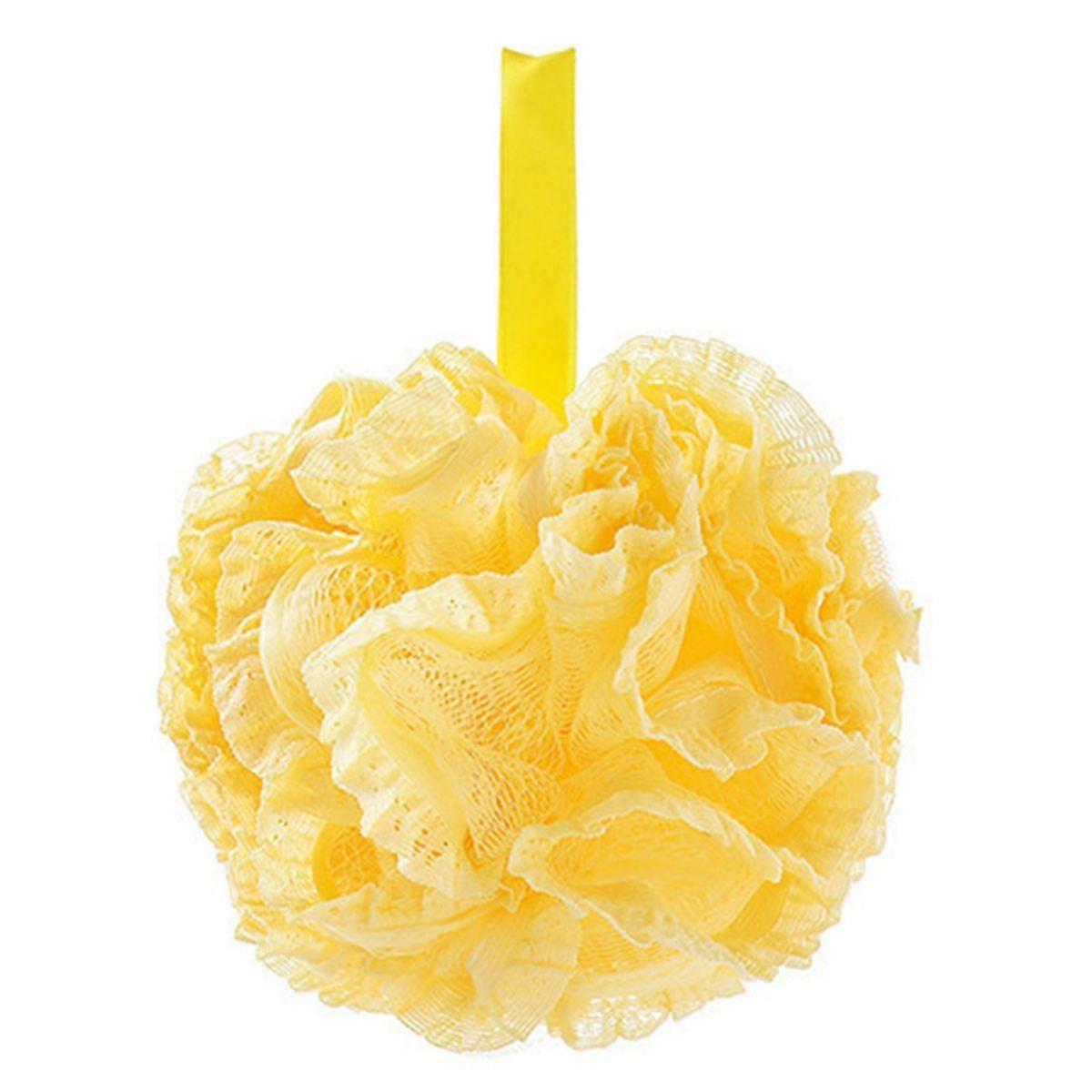 Foaming Net for Shower with Lace Bath Sponge