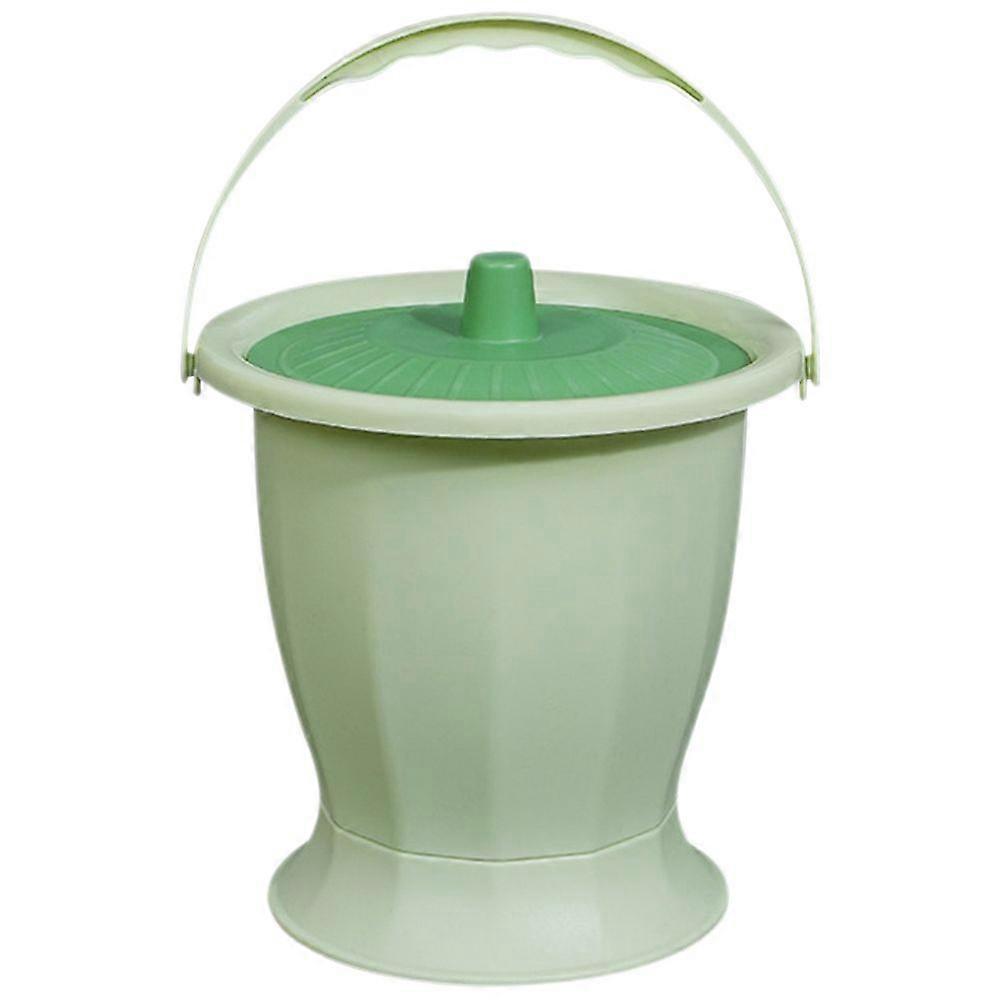 Sputacchiera domestica WC WC portatile Pentola per pipì in plastica Pentola da camera in plastica Piccola sputacchiera portatile