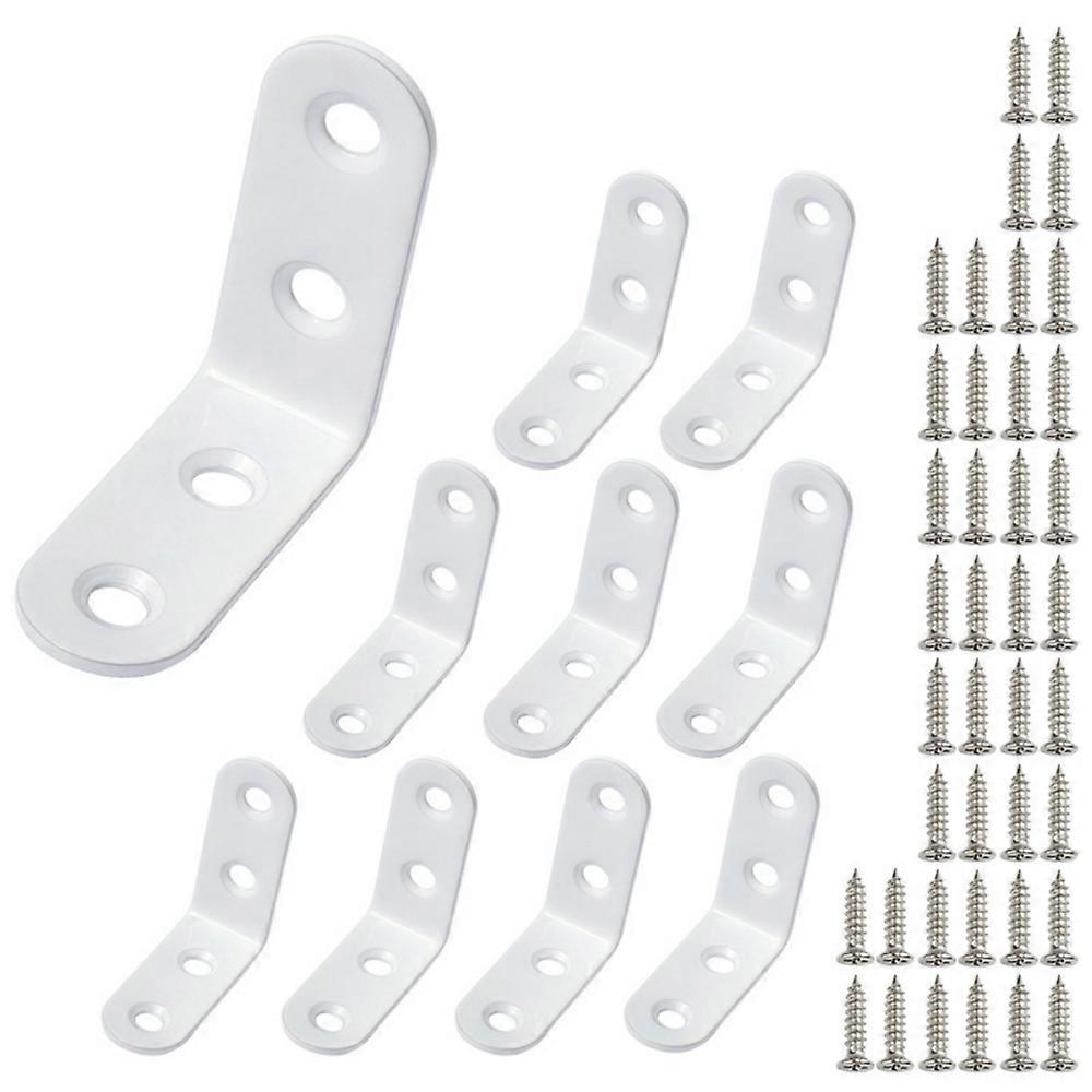 10pcs stainless steel corner code -40 * 40mm (with screws)