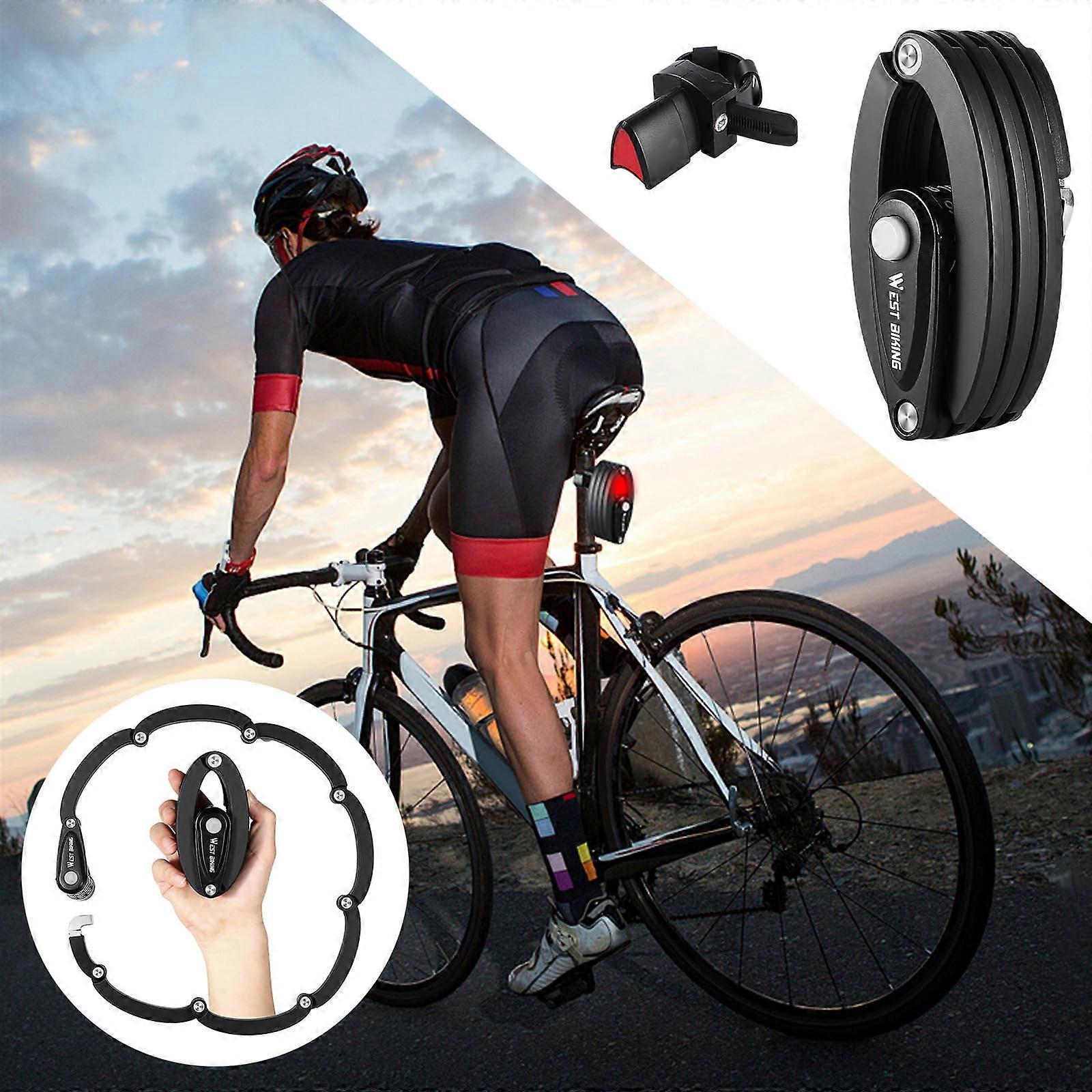 Bicycle Combination Lock Folding Lock Portable Bicycle Folding Lock HH