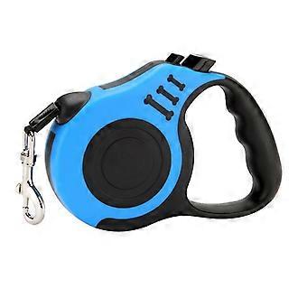 Pet Leash - Retractable Dog Leash - 10ft Long, Small to Medium Dogs up to 22lbs, Blue