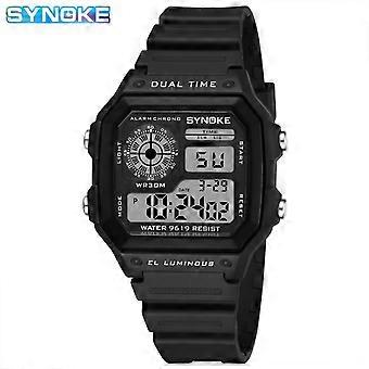 SYNOKE Military Digital Watches Men Sports Luminous Chronograph Waterproof Male Electronic Wrist Watches Relogio Masculino