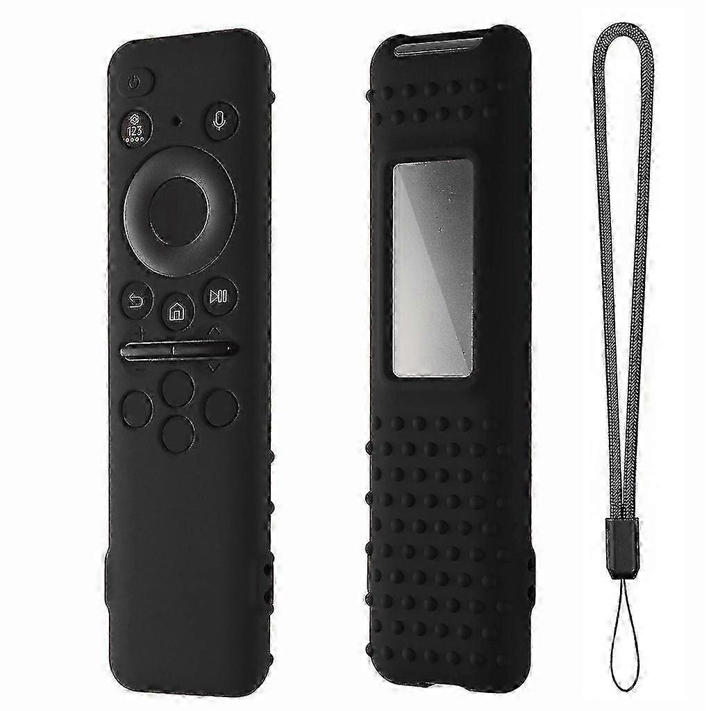 Rugged Silicone Protective Cover for BN59 01432A Remote with Dust-Proof Pouch