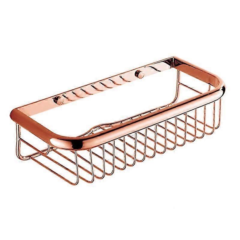 Bathroom Shower Basket 30cm Brass Shower Finish Wall Mount