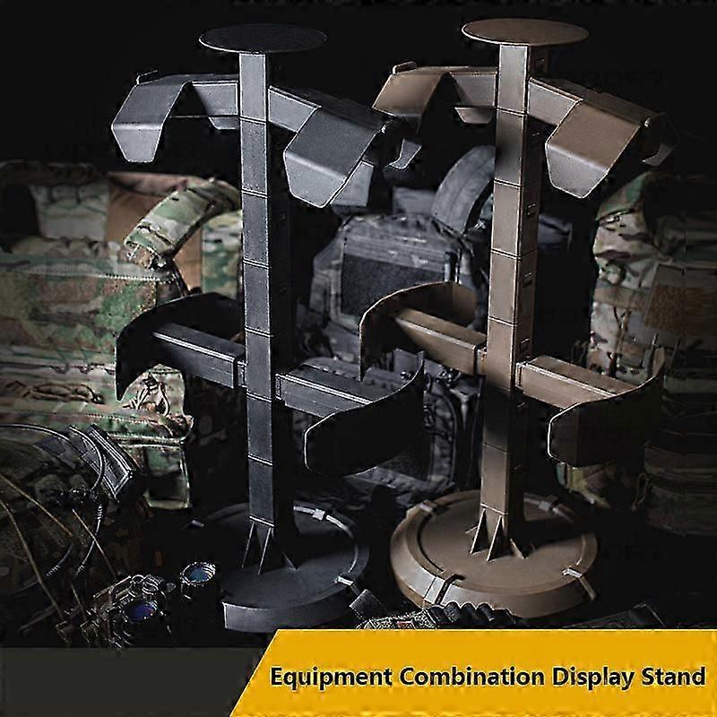 Tactical Equipment Combination Display Stand Suitable for Helmet Vest Waist Seal Adjustable and Removable