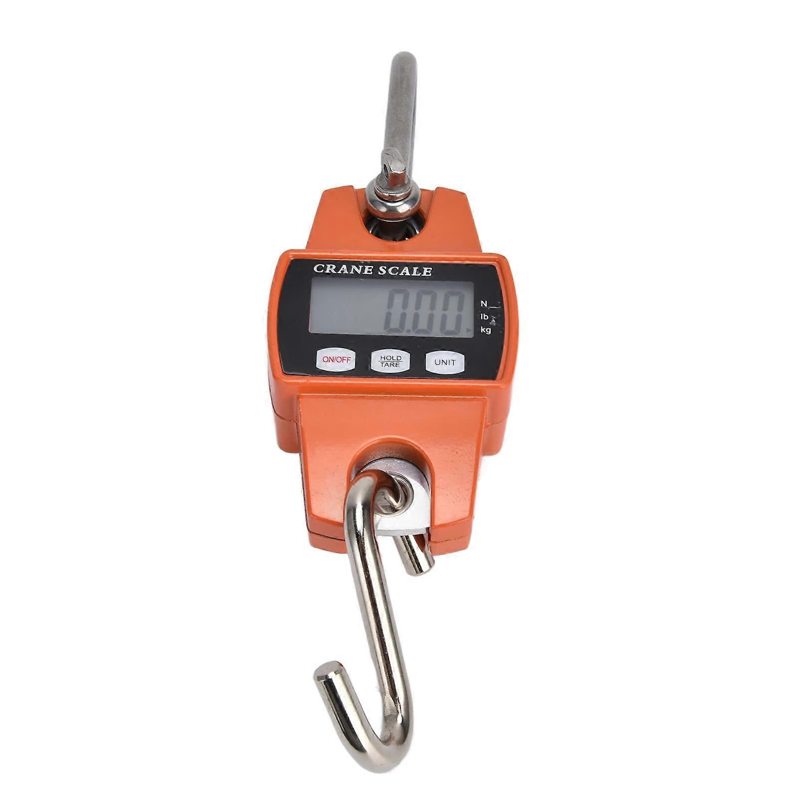Small Digital Hanging Scale, LCD Display Mini Digital Crane Scale for Enterprise for Home