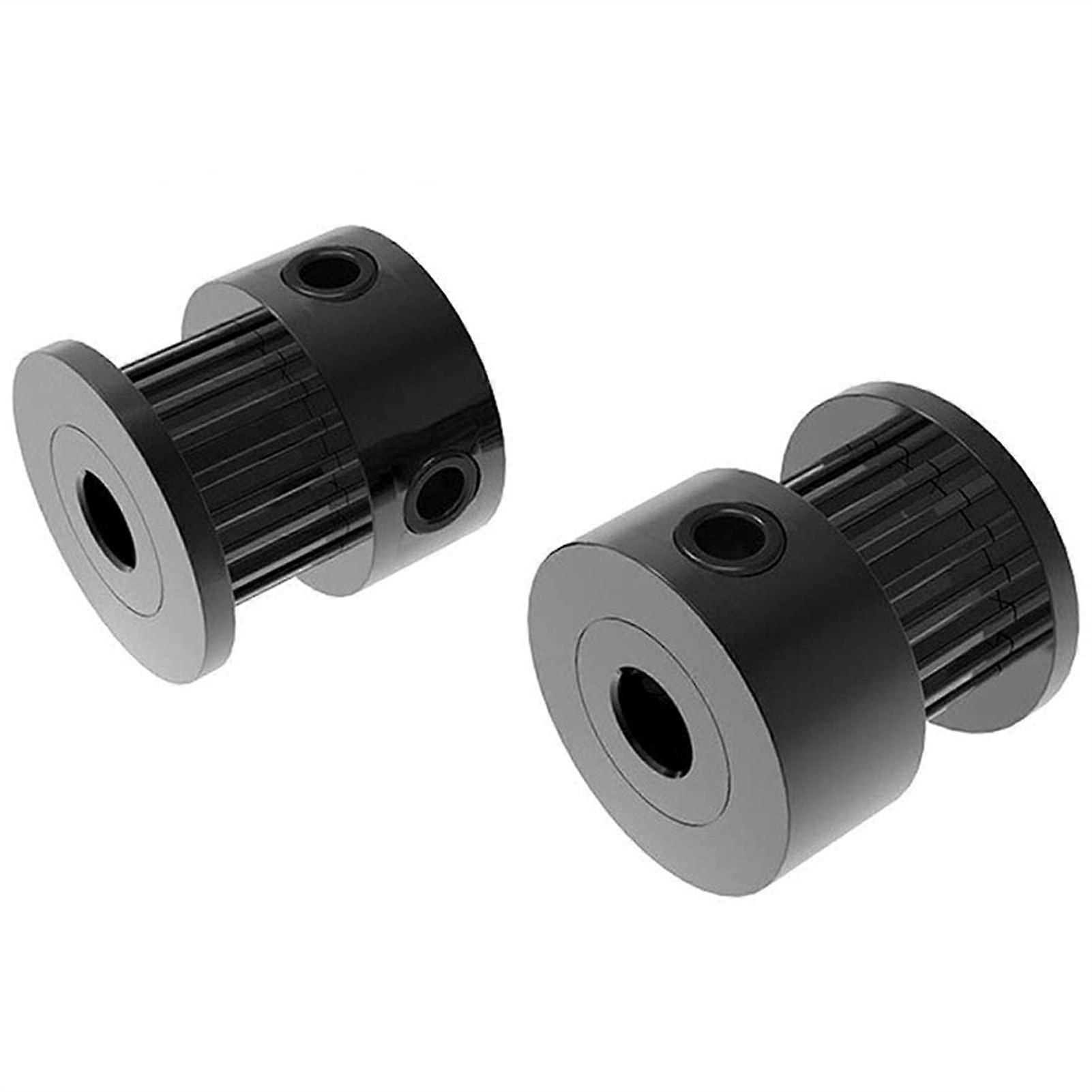 Metal Coupler Synchronous Wheel for 3D Printers - Wear-Resistant Iron in Black Color, Compatible with Various Models