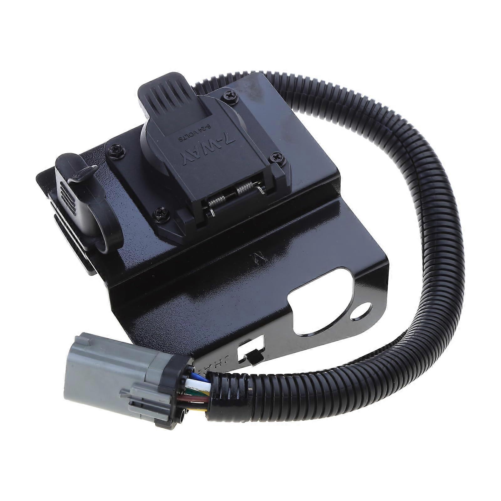 Trailer Tow Wiring Harness Plug 4 Pin And 7 Pin Hitch Connector Assembly For F-350 Super Duty Pickup