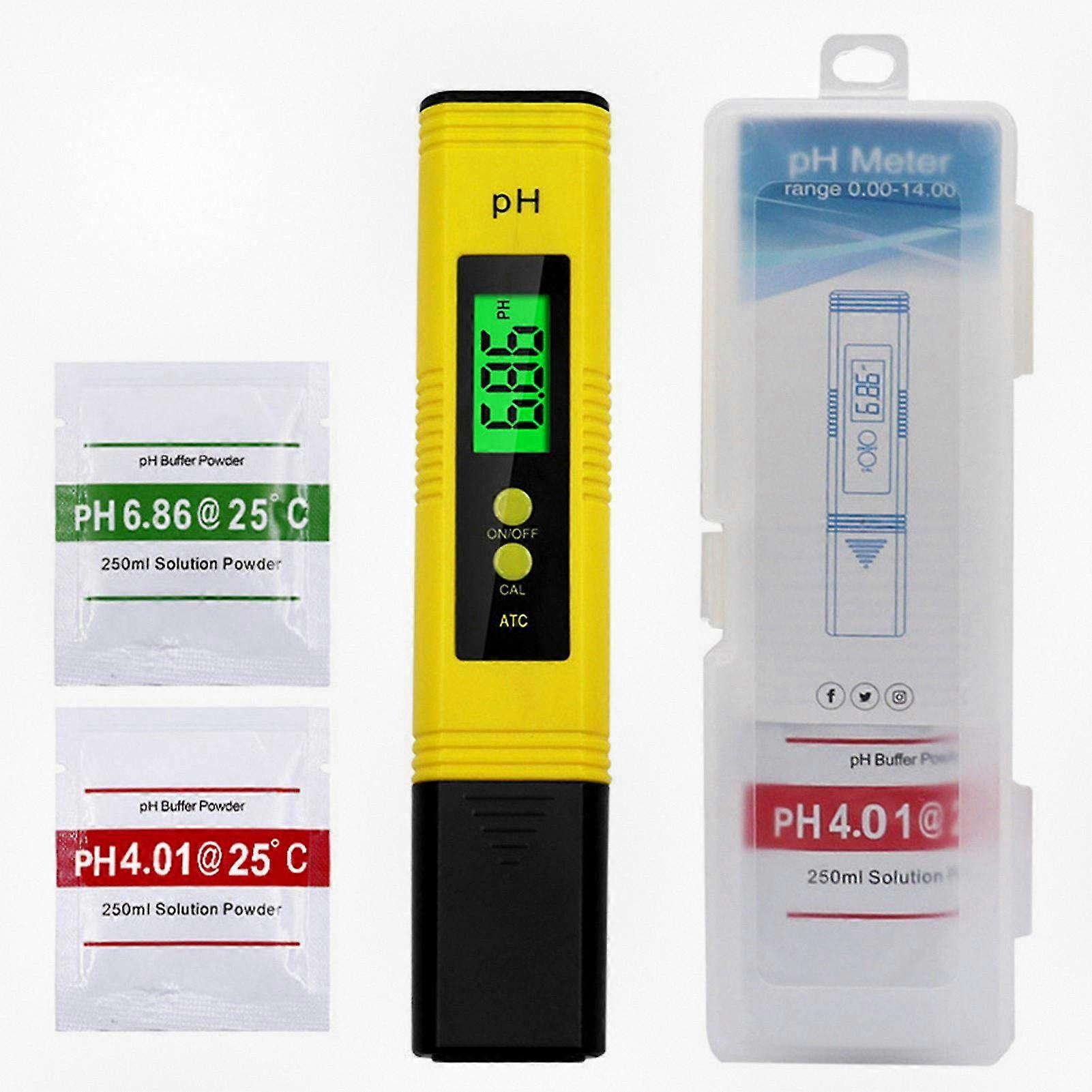 Pocket Water Quality Tester for Hydroponics and Aquariums - Professional pH Meter Pen for Accurate Water Testing