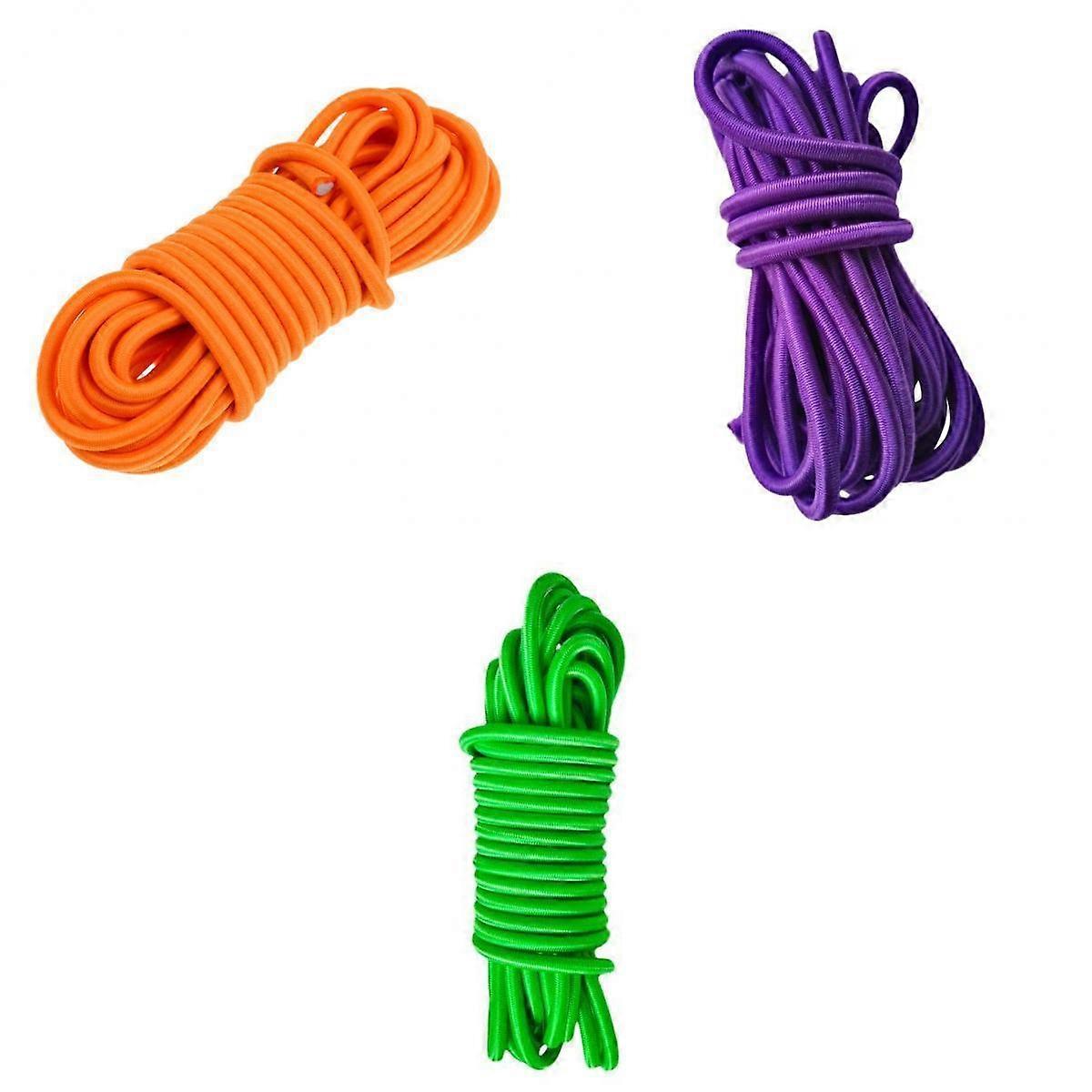 3pcs 5m X 5mm Elastic Rope Shock Cord DIY For Kayak