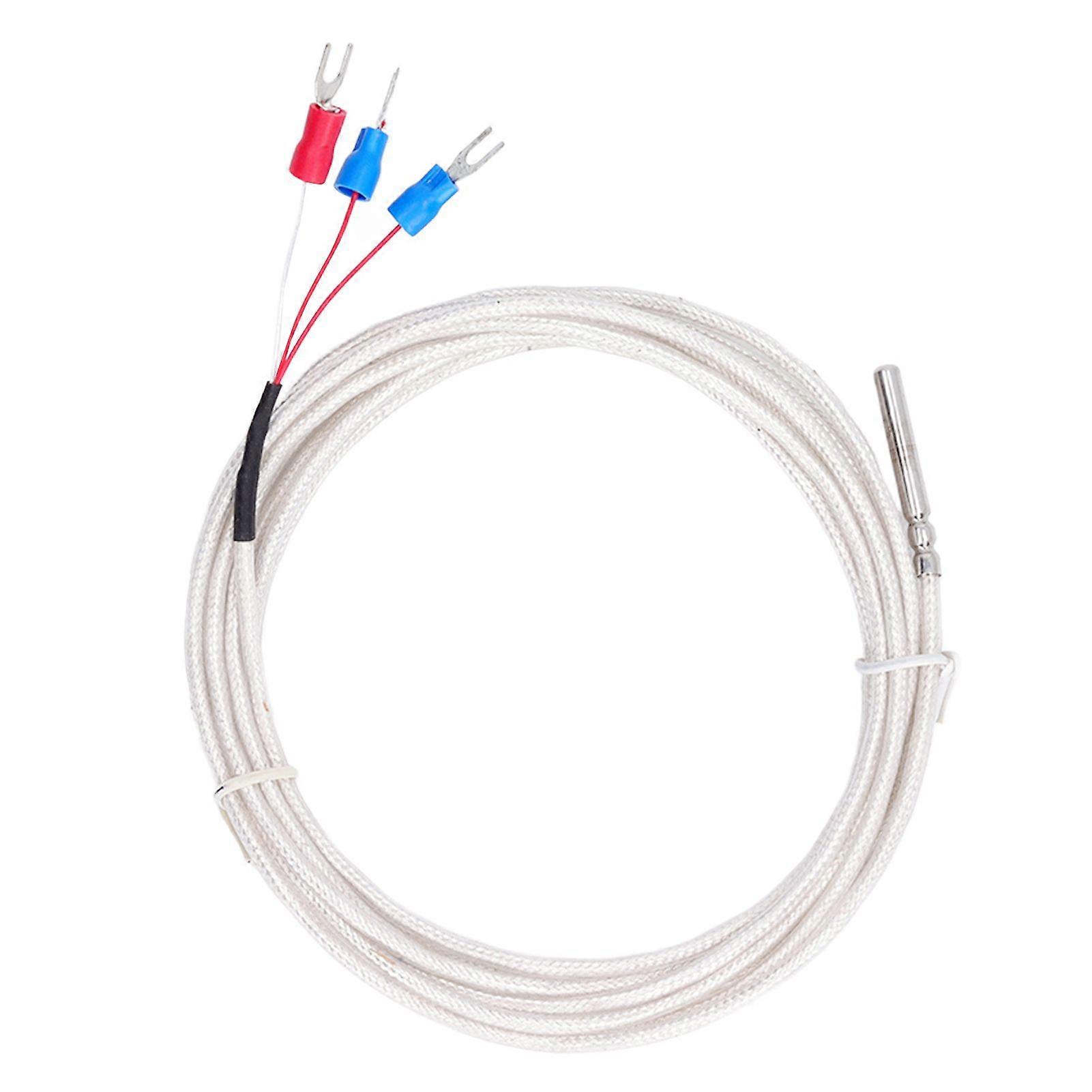 2025 Latest Model  Pt100 Temperature Sensor Probe Waterproof 3 Wire Thermistor