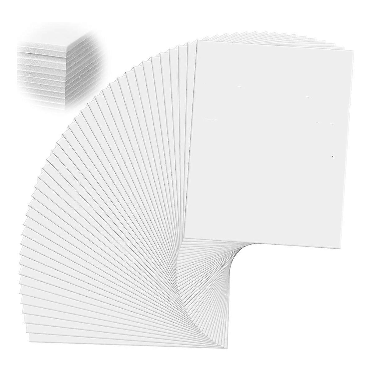 50 Pack Foam Boards 1/8 Inch Thickness Foam Poster Boards for Presentation Board for School Crafts