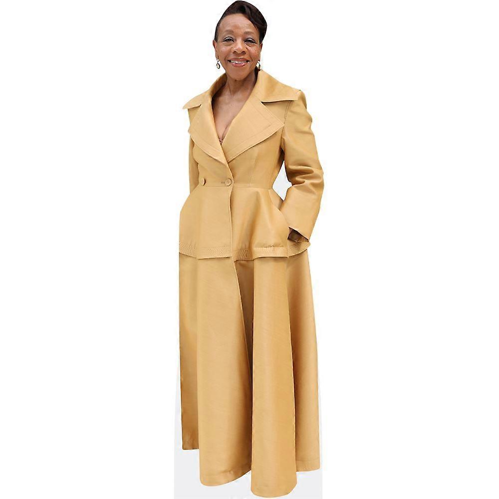 Marianne Jean-Baptiste (Coat) Cardboard Cutout (lifesize OR mini size). Standee. Stand Up.