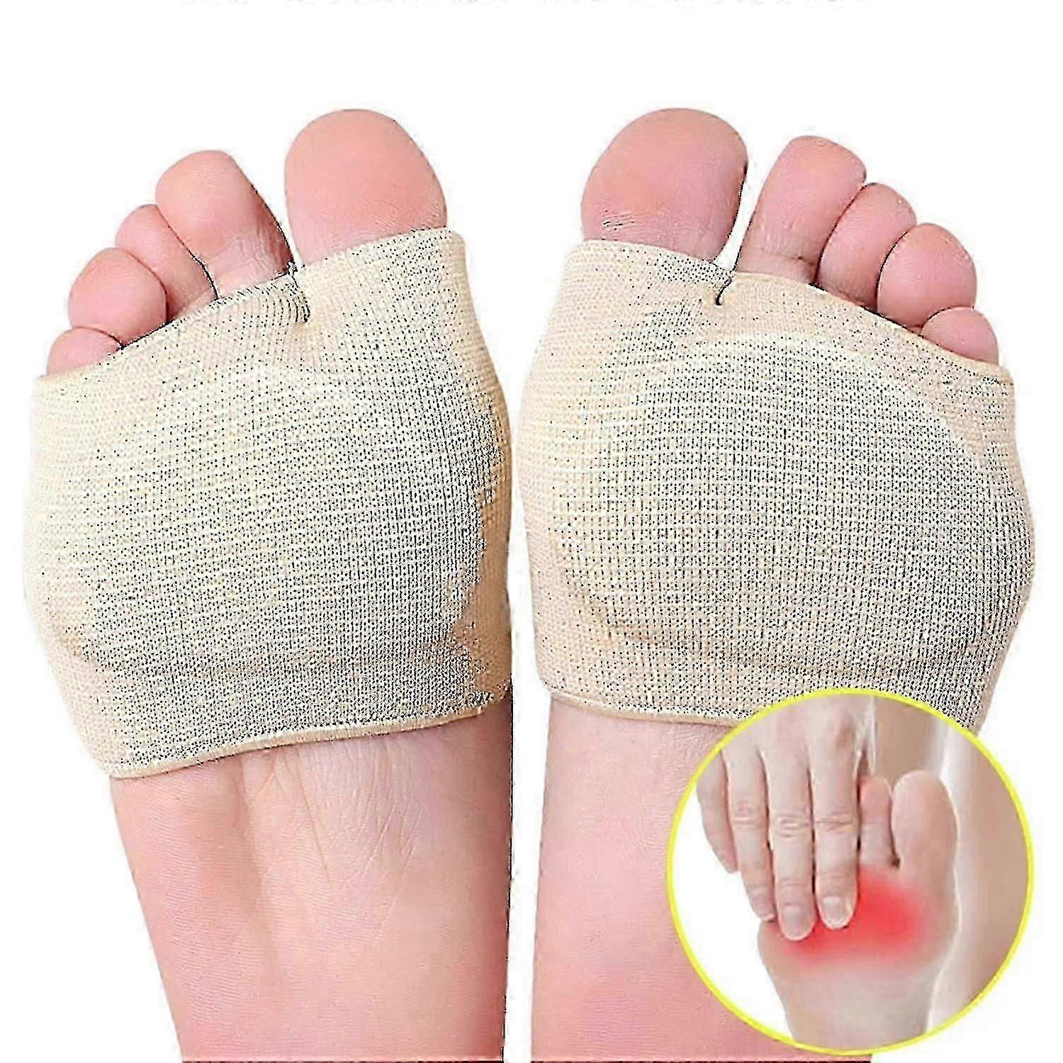 Kadın Ve Erkekler İçin Metatarsal Pedler Ayak Yastığı Topu - Jel Kollu Minderler Pad - Destekler İçin Kumaş Yumuşak Çoraplar