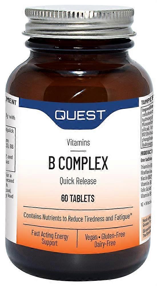Quest B Complex(Quick Release) 60 Tablets