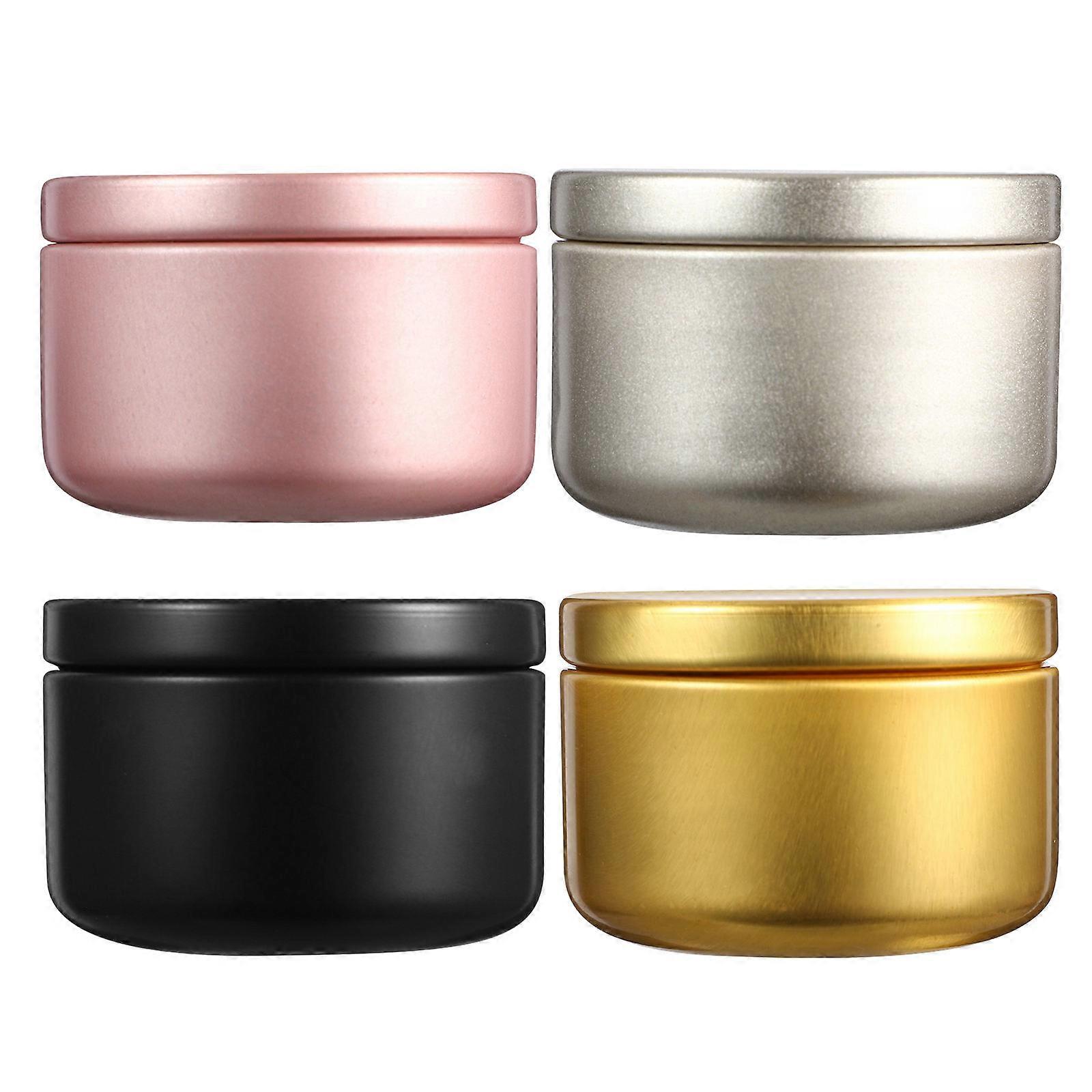 24pcs Candle Making Tins for DIY Candles Matte Finish Containers for Candle Storage, Parties & Home Decor
