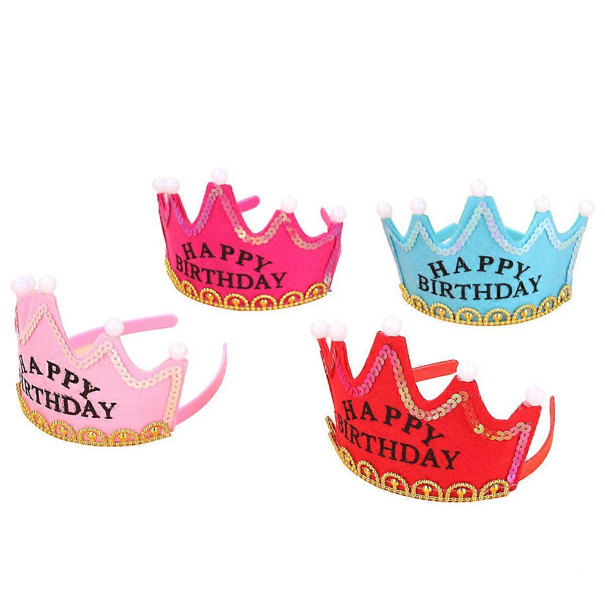 Flashing LED Crown for Costume Parties, Designed for Comfort and Style