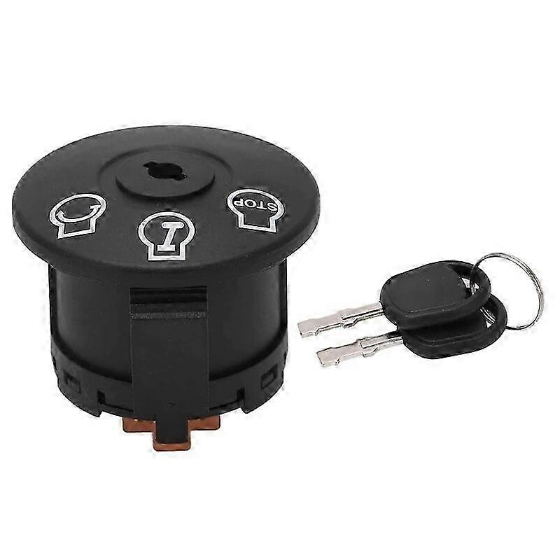 5-Terminal 3-Position Lawn Mower Ignition Key Starter