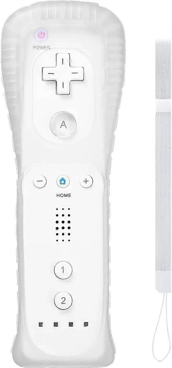 Wireless Controller for Nintendo Wii, Wii U Video Game Gamepads, Replaceable Remote Game Controller with Silicone Case and Wrist Strap