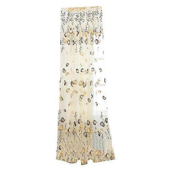 Washable Thin Polyester Sheer Tulle Curtain with Smooth Surface for Indoor Use