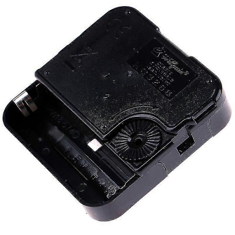 Cross Stitch Wall Clock Movement Mechanism with Seconds, Hq3268 Black DIY Replacement Parts