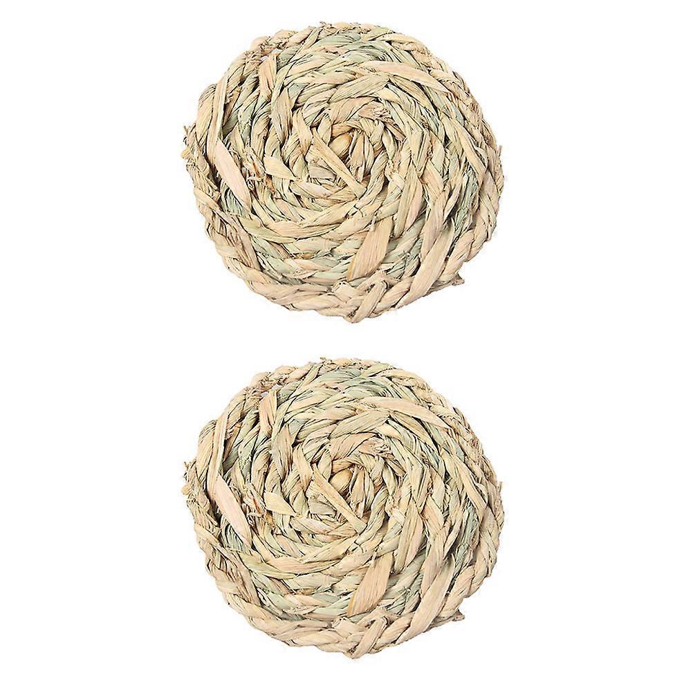 Pet Cushion Bed Mat Pet Mats Pet Owners 16x16cm Round Simple Comfortable Design 2Pcs