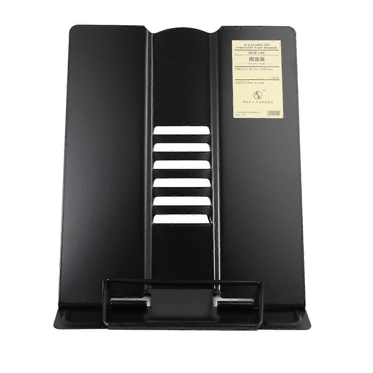 Book Table Stand Rectangular Shape Iron Material Children Page Holding 1Pack