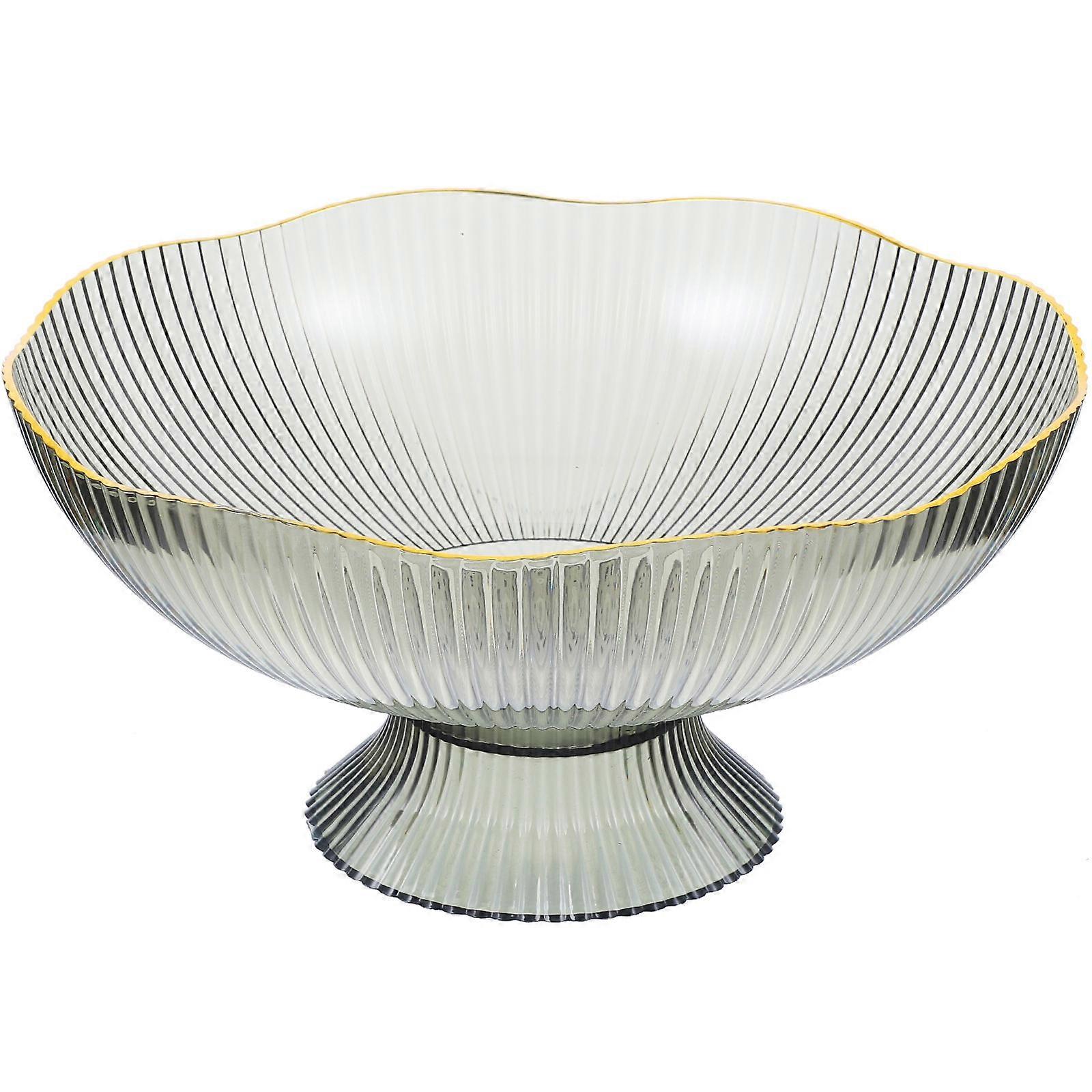 Meyve Tepsisi Aperatif Servis Tepsisi İç Mekan Kullanımı 25X25X13CM Drenaj Fonksiyonu 1 Adet