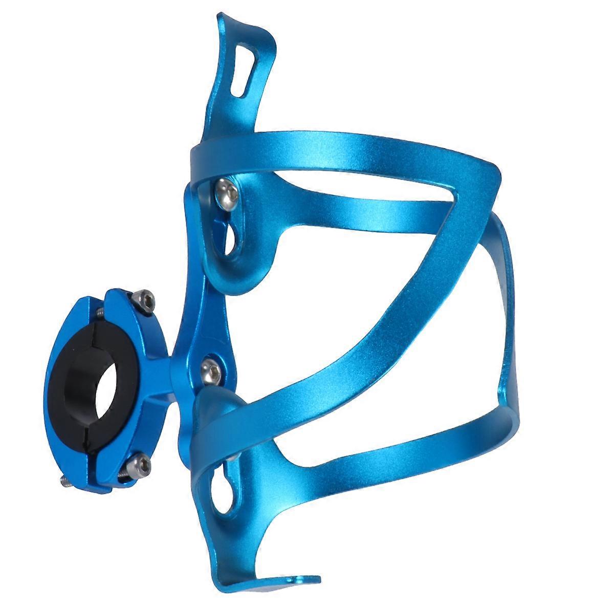 Aluminum Alloy Bike Water Bottle Holder Lightweight, Sturdy Kettle Rack for Mountain Biking, Easy Installation, Secure Storage with Transition