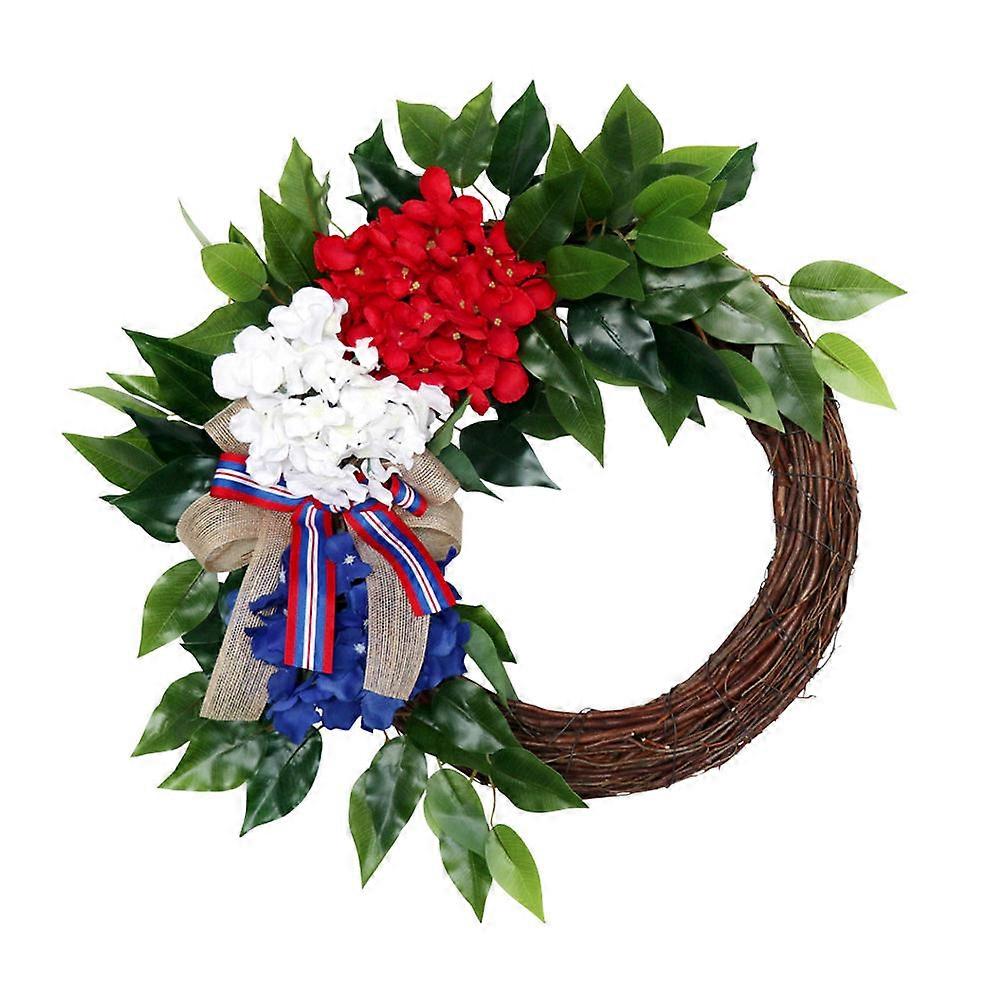 Create Festive Atmosphere with Plastic Decorative Wreath for Independence Day Celebrations Assorted Color