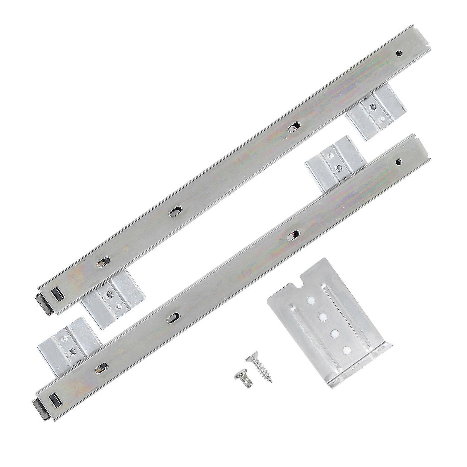 1 Pair Large Keyboard Tray Slide out Stand for Office Keyboard