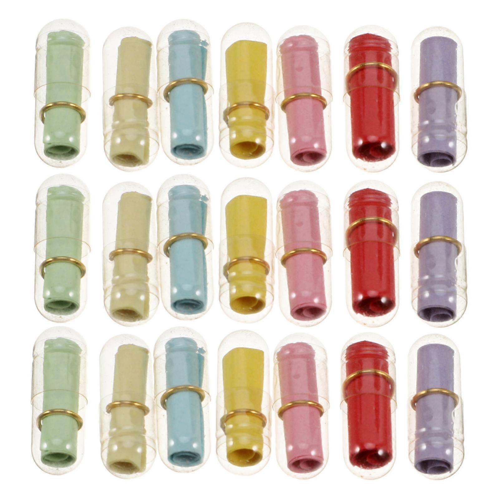 Wish Bottle Clear Plastic Mini For Friendship Wedding Party Favor Message Writing 50Pcs
