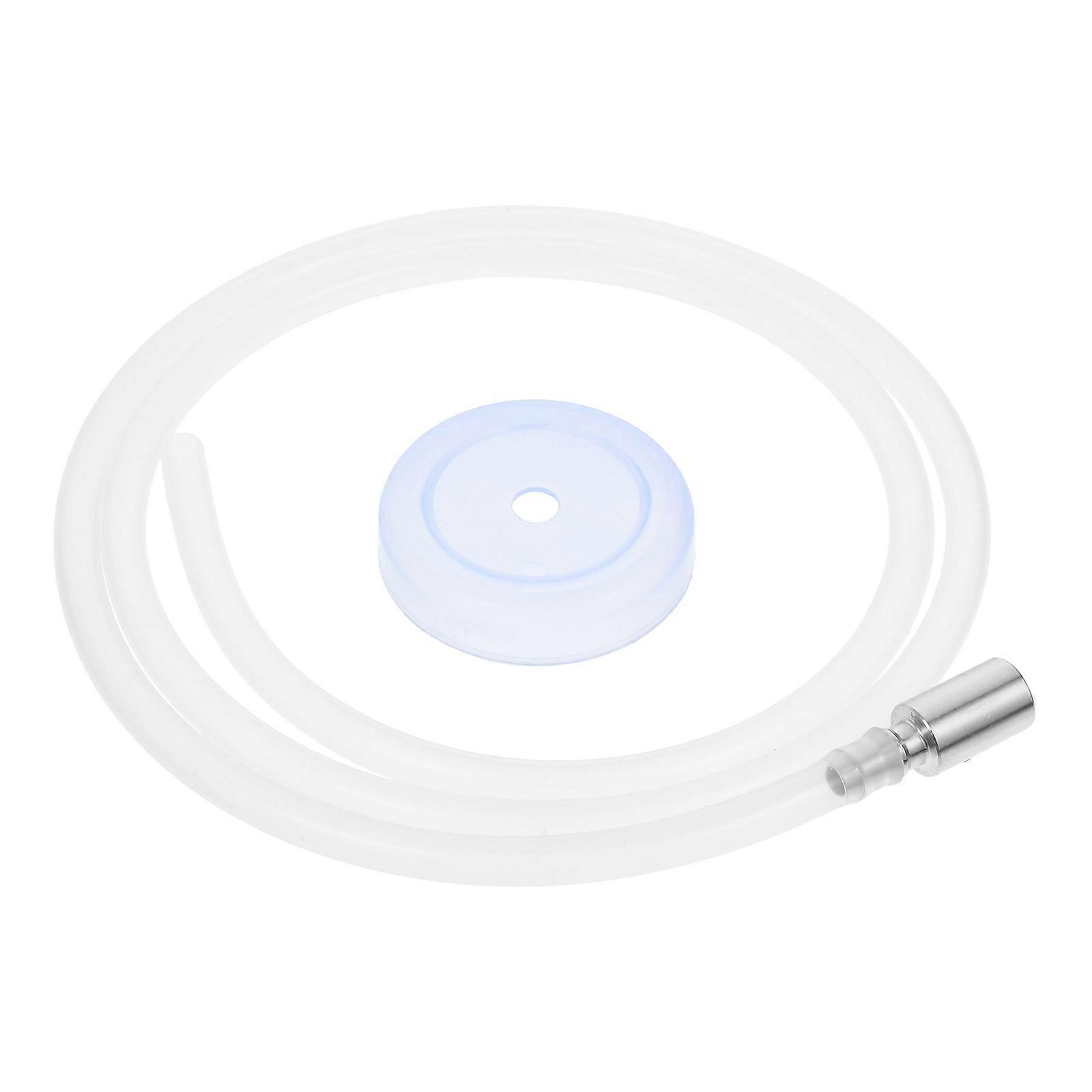 Flexible Silicone Tubing with Stainless Steel Sinker Weight for Water Dispenser, Tea Pump Accessories for Easy Installation