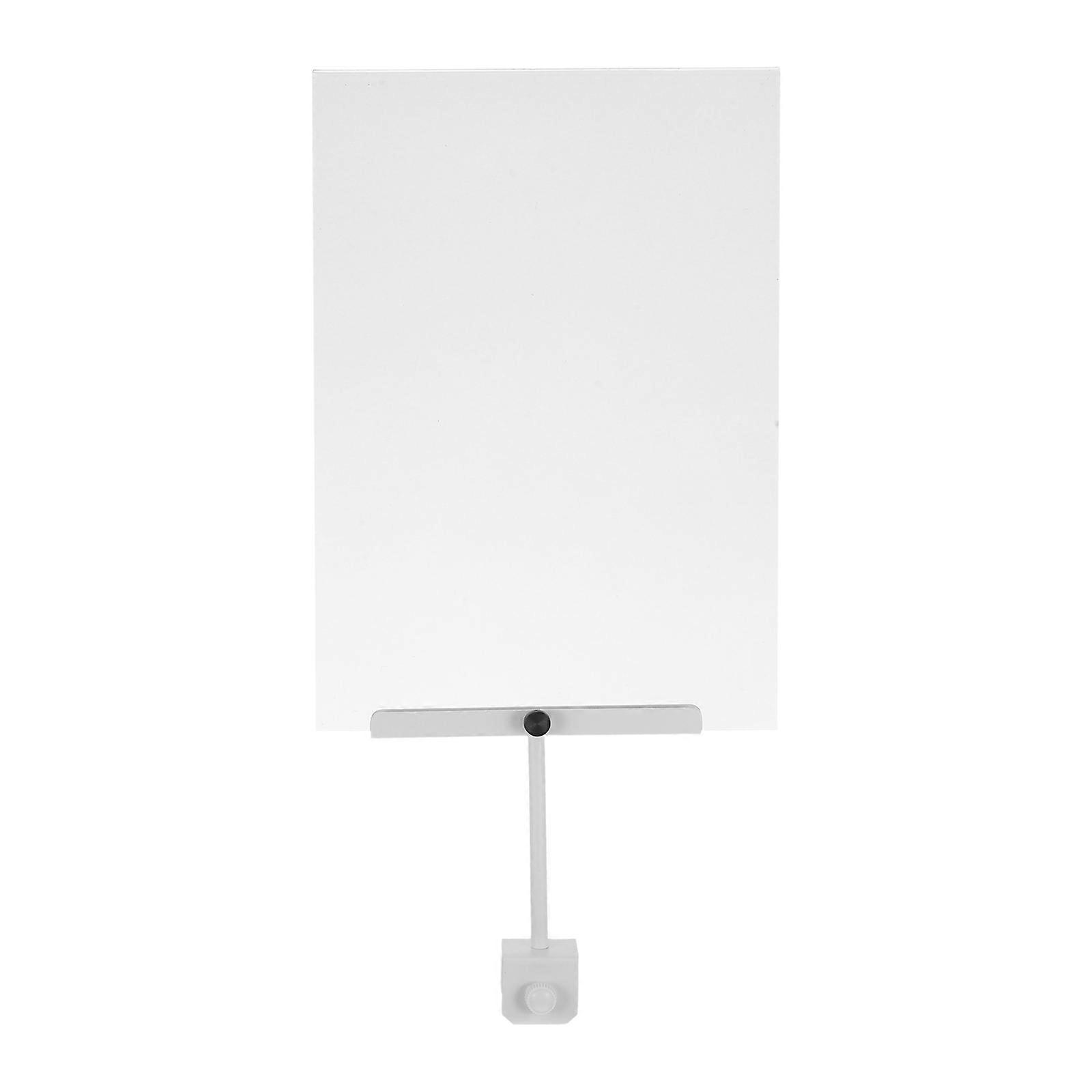 Menu Holder Clear Sign Clips For Retail Environment A4 Size 1Set