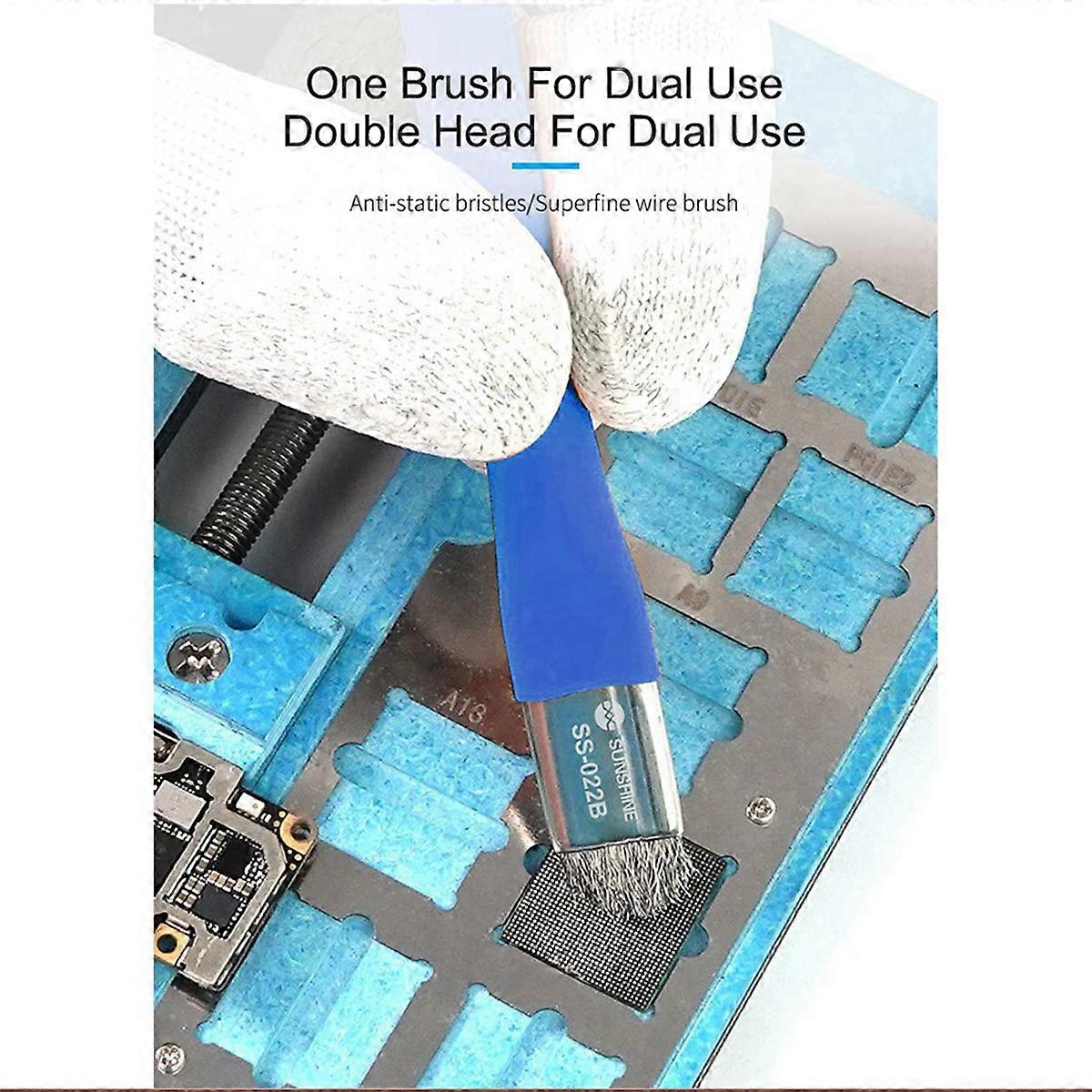 -022B Safe Brush Anti-Static PCB for Mobile Phone Repair Tools Kit