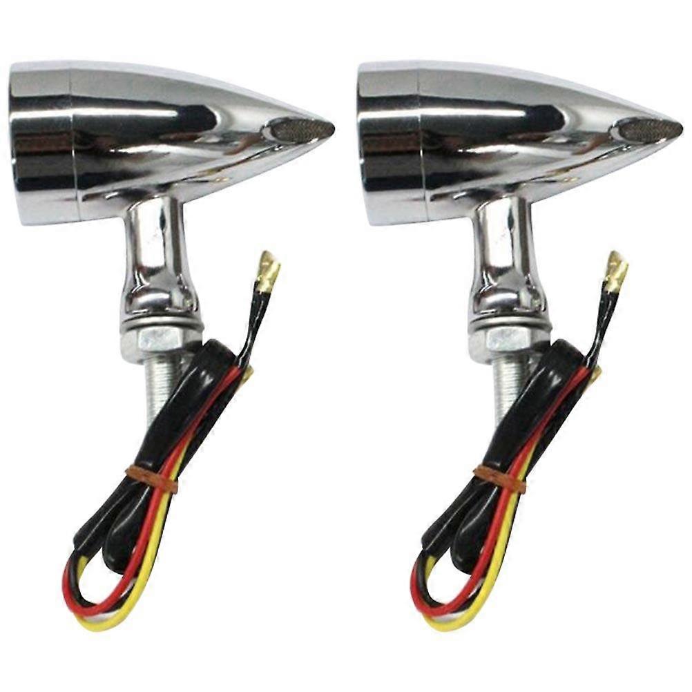 Red Motorcycle Retro Light for Motorcycle 1Pair Turn Signals Lights