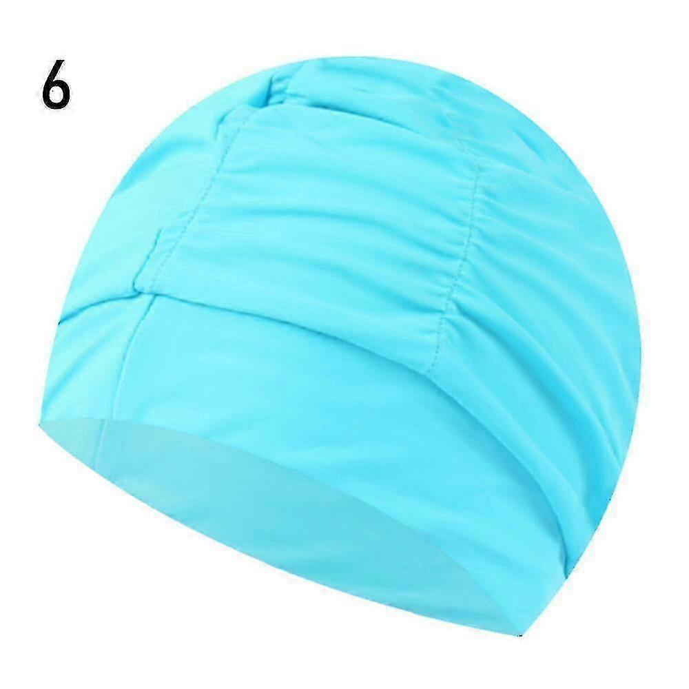 Bonnet de bain à haute élasticité pour hommes et femmes, taille libre [JW--Color6]