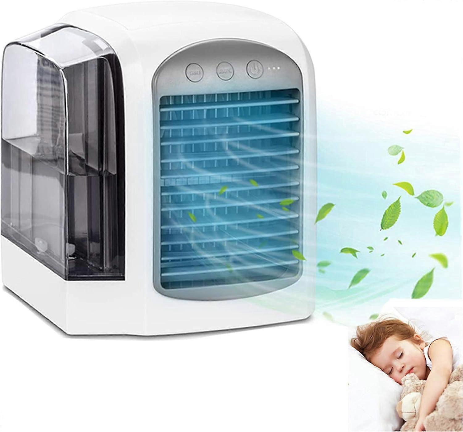 Personal Air Cooler Adjustable Mobile Air Conditioners Evaporative Fan Multifunction Air Cooler