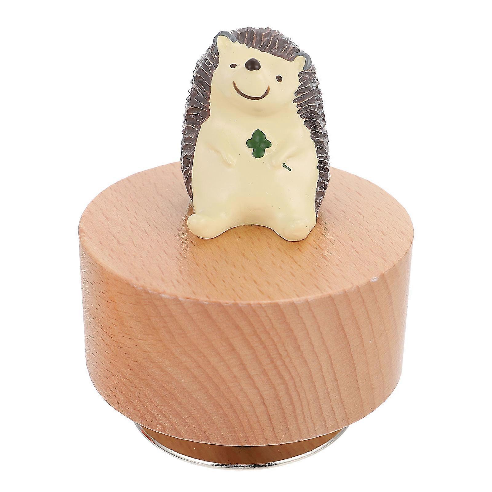 Cartoon Music Box Multi Color for Decor Featuring Unique Creative Design and Wood Material