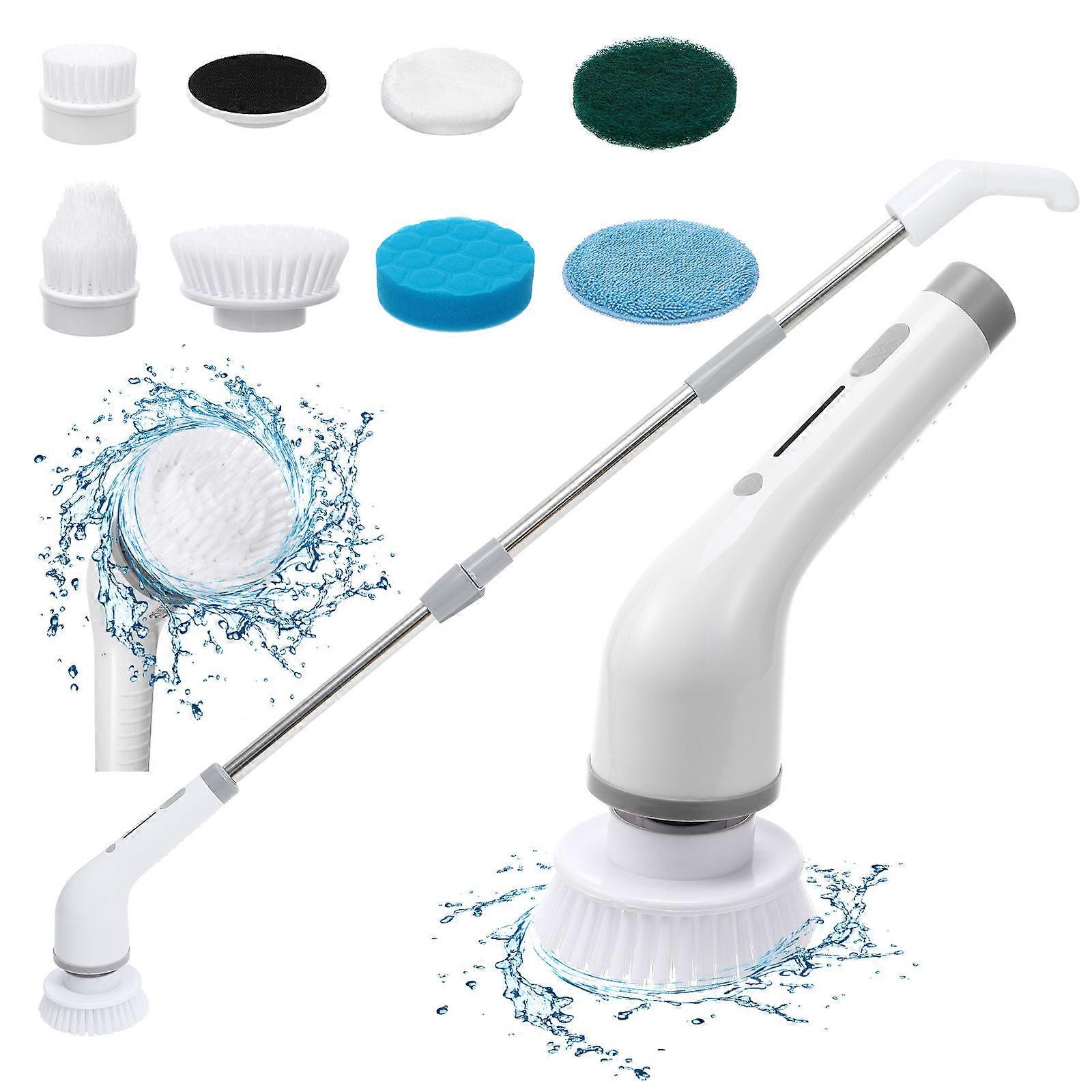 Multi-Functional Electric Cleaning Brush Cordless For Bathroom And Floor Cleaning 1Pack