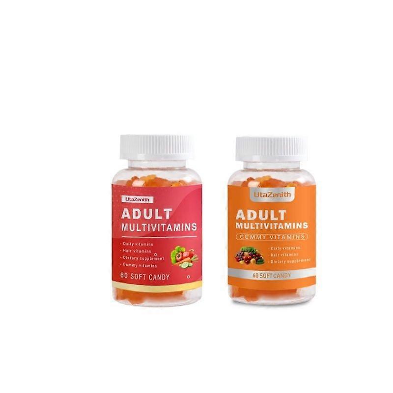 Multiple vitamin gummies, dietary supplements, containing vitamin C, combination pack