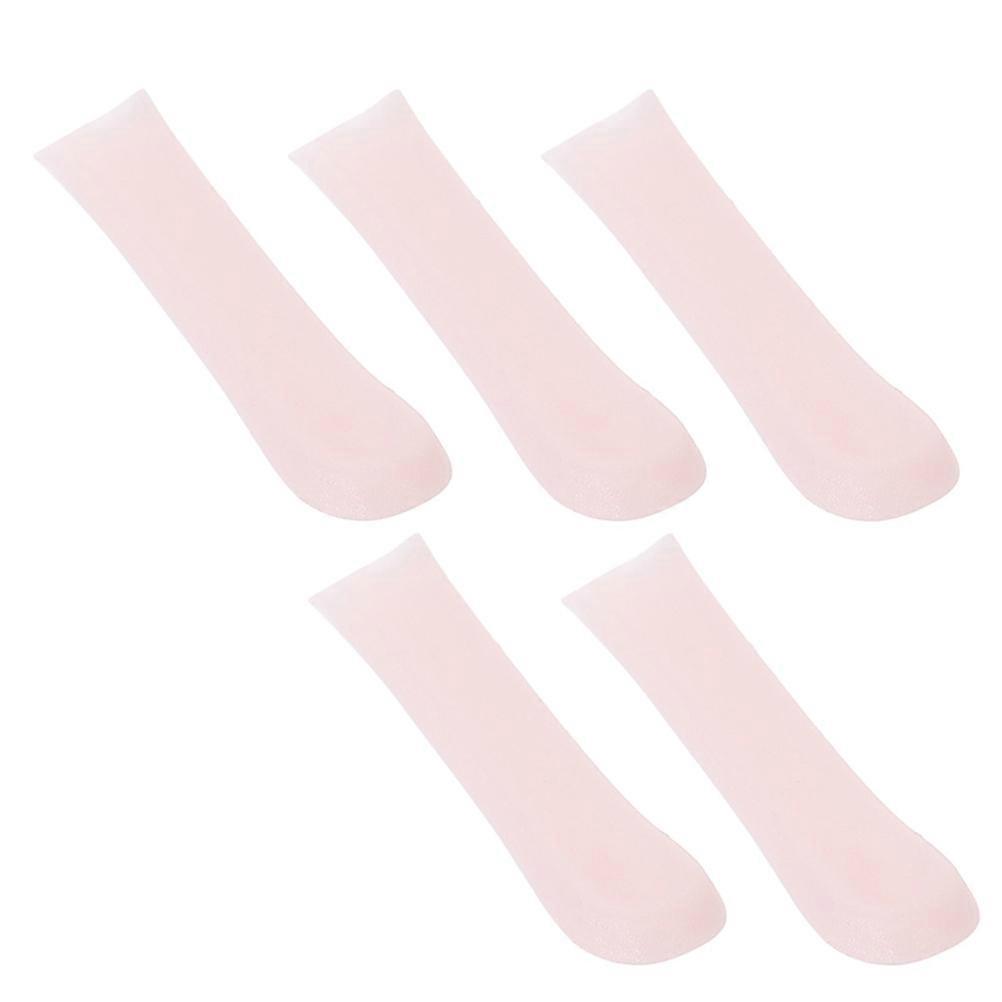 Ear Cleaning Tool Ear Spoon Tip For Family Use Pink 1.20X0.30X0.10CM 5Pcs