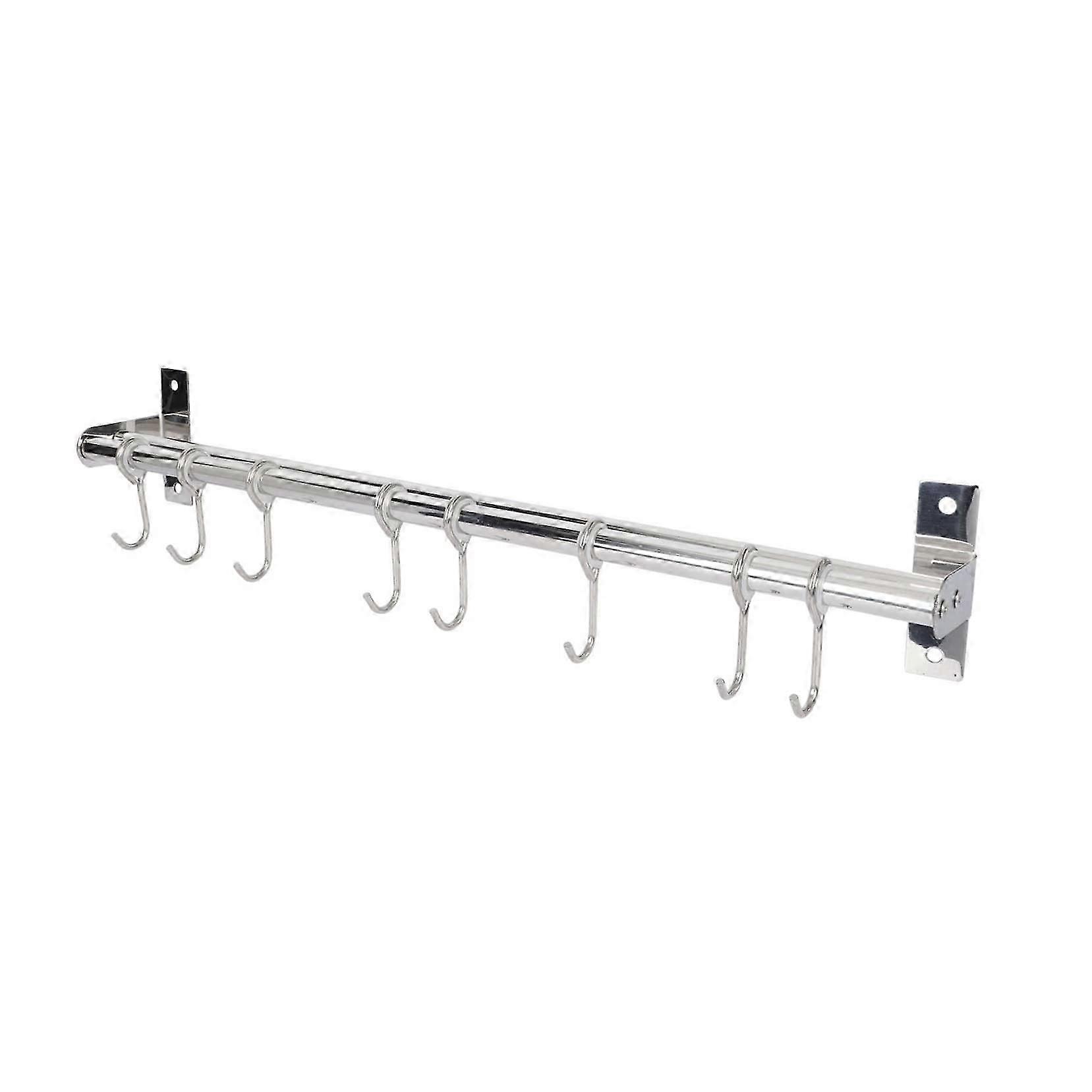 Stainless Steel Rod Hook Wall-mounted Utensil Rack Kitchen Hanger for Kitchenware