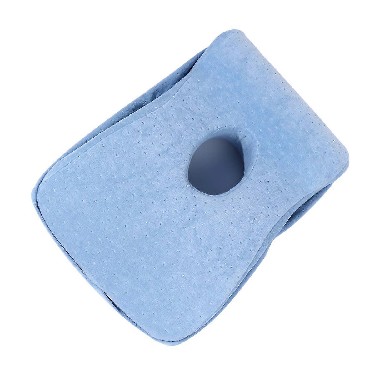 Office Sleeping Pillow Rectangular Shape Travel Camping Pillow Adults Comfortable Sleep 34X24cm 1Set